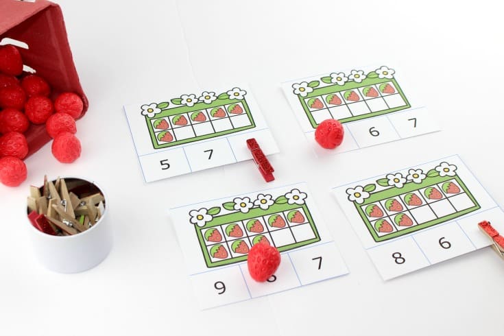 S is for Strawberry Preschool Learning Pack