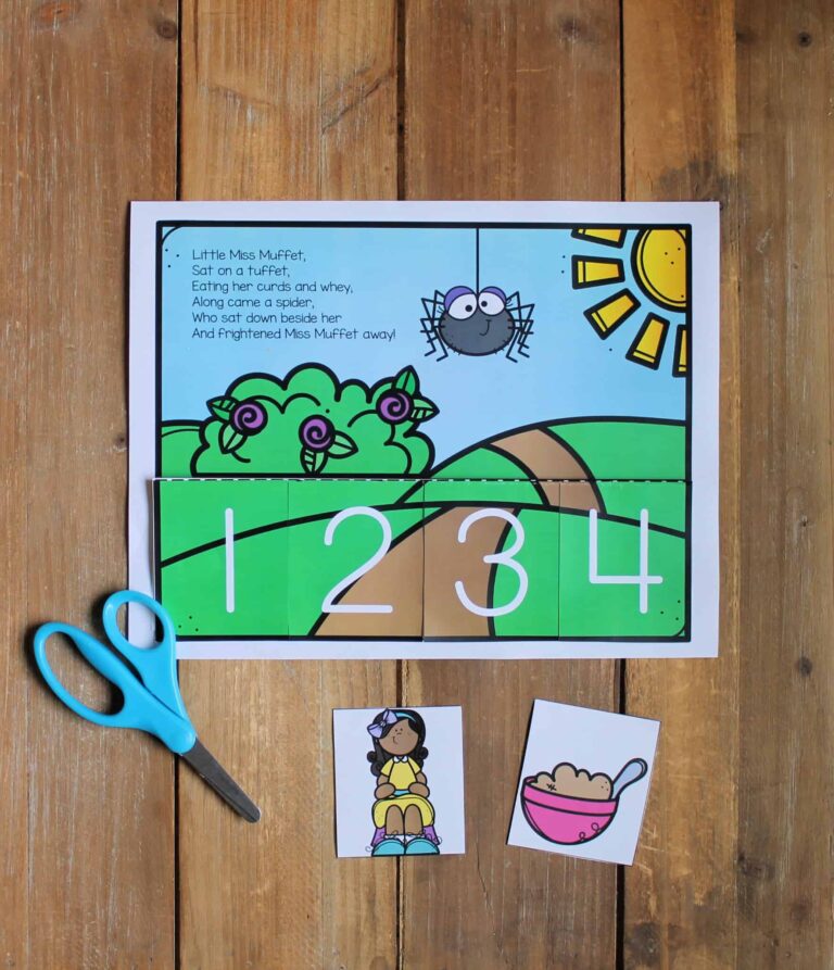 Little Miss Muffet Sequencing