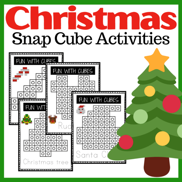 Christmas Snap Cubes Activities