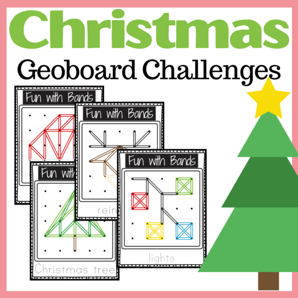 Christmas Geoboard Challenges