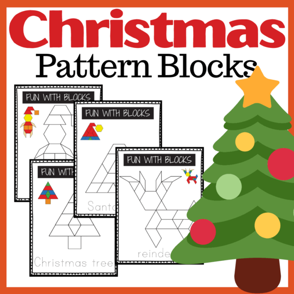 Christmas Pattern Block Printables