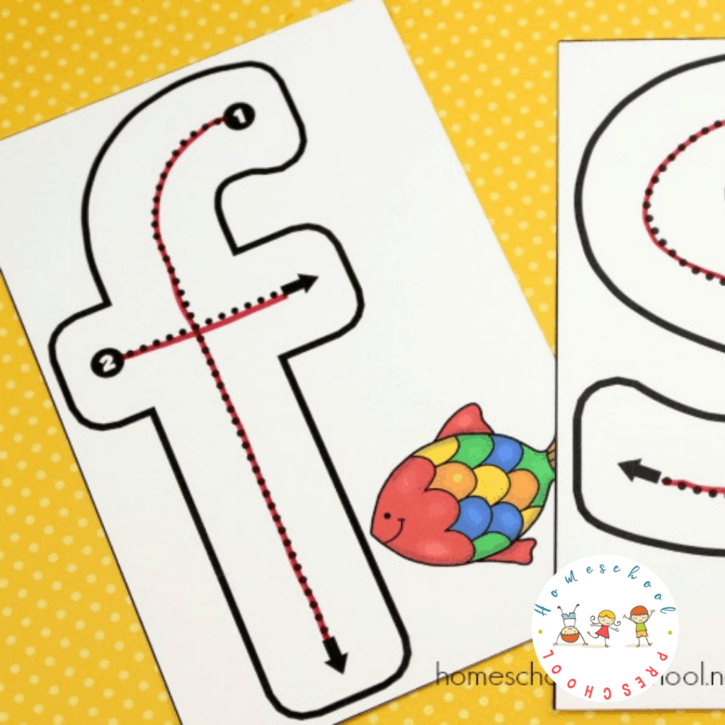Letter Tracing Cards Preschool Busy Bag