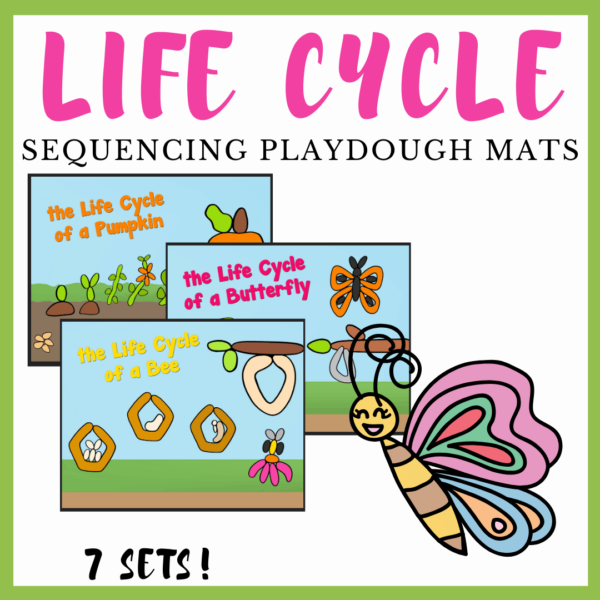 Life Cycle Playdough Mats