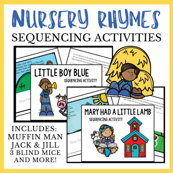 Nursery Rhyme Sequencing for Kids
