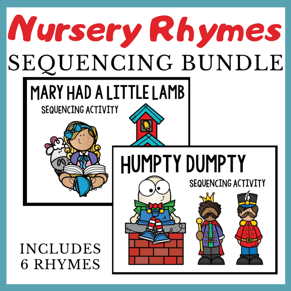 Nursery Rhyme Sequencing