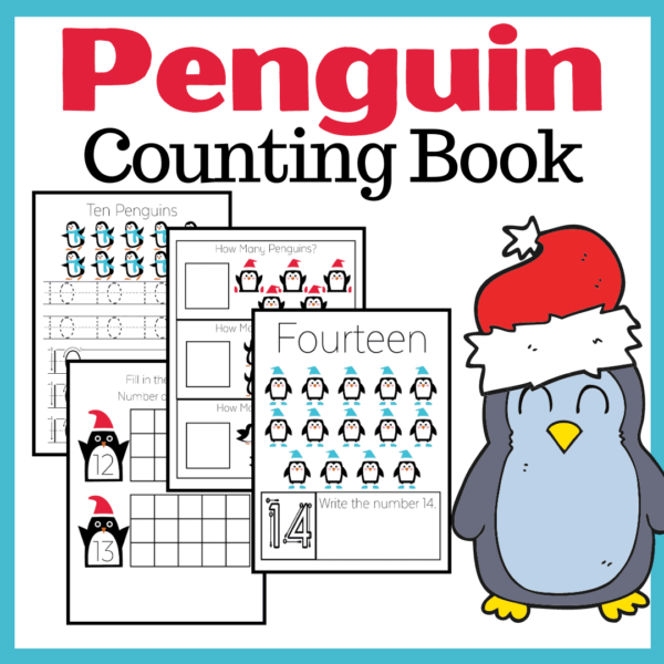 Penguin Counting Worksheets