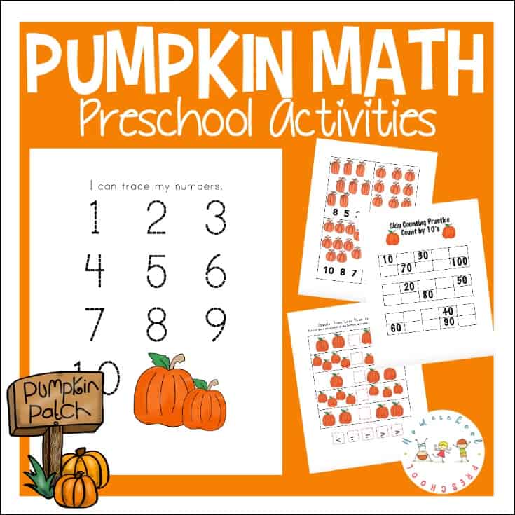 Preschool Pumpkin Activities
