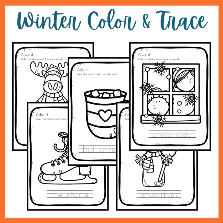 Winter Preschool Printables – Homeschool Preschool Shop
