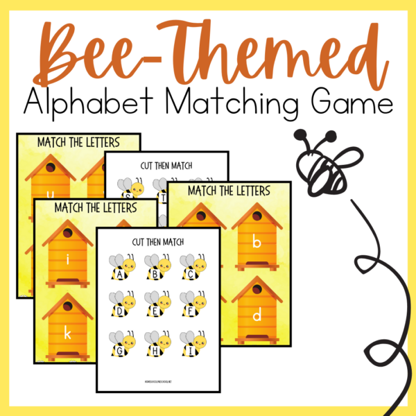 Bee Letter Matching Game