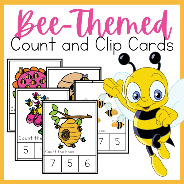 Bee Count and Clip Cards