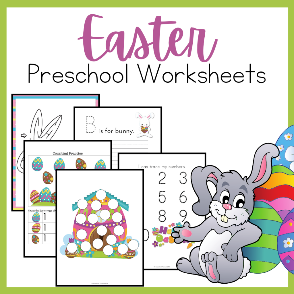 Easter Preschool Worksheets