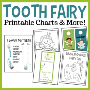 Tooth Fairy Printables – Homeschool Preschool Shop