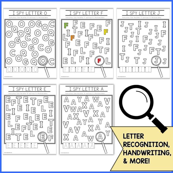 uppercase letter i spy